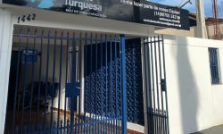 Azul Turquesa Mão de Obra Capacitada Jaú